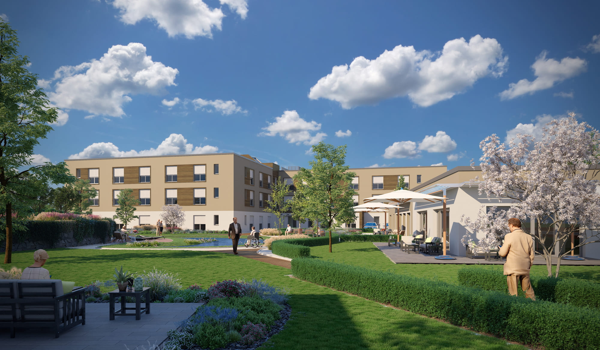 Seniorenwohnquartier St. Ägidius, Vilseck, BRK Amberg